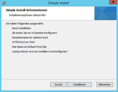 simple install install info